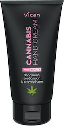 Vican Wise Beauty Cannabis Feuchtigkeitsspendende Handcreme und Nägel 75ml