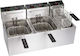 M&M equipment Fryer Electrică Triple 11.3kW 72x...