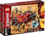 Lego Ninjago Katana 4x4 pentru 8+ ani