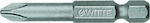 Witte Screwdriver Bit Cross with Size PH1