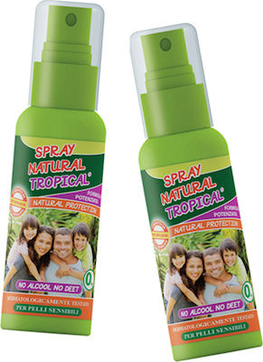Brand Italia Natural Tropical Εντομοαπωθητικό Spray Κατάλληλο για Παιδιά 100ml