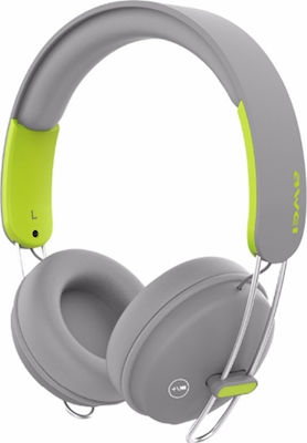 Awei A800BL Wireless/Wired Over Ear Headphones with 5 hours of Operation Gray