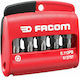 Facom Set Set 10 Screwdriver Bits Torx