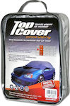 Autoline TopCover Eco Halbe Abdeckungen für Auto mit Tragetasche 259x147x50cm Wasserdicht Mittel