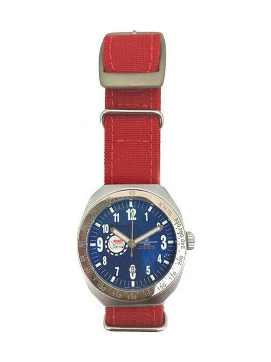 Montres de Luxe Watch Battery with Fabric Strap