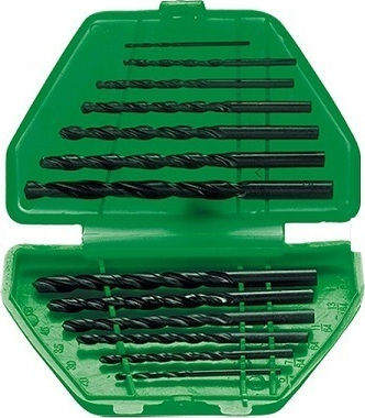Sparta Set of 13 HSS 1.5-6.5mm Drills HSS for Metal