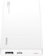 Huawei SuperCharge Power Bank 12000mAh 40W cu Port USB-A și Port USB-C Alb