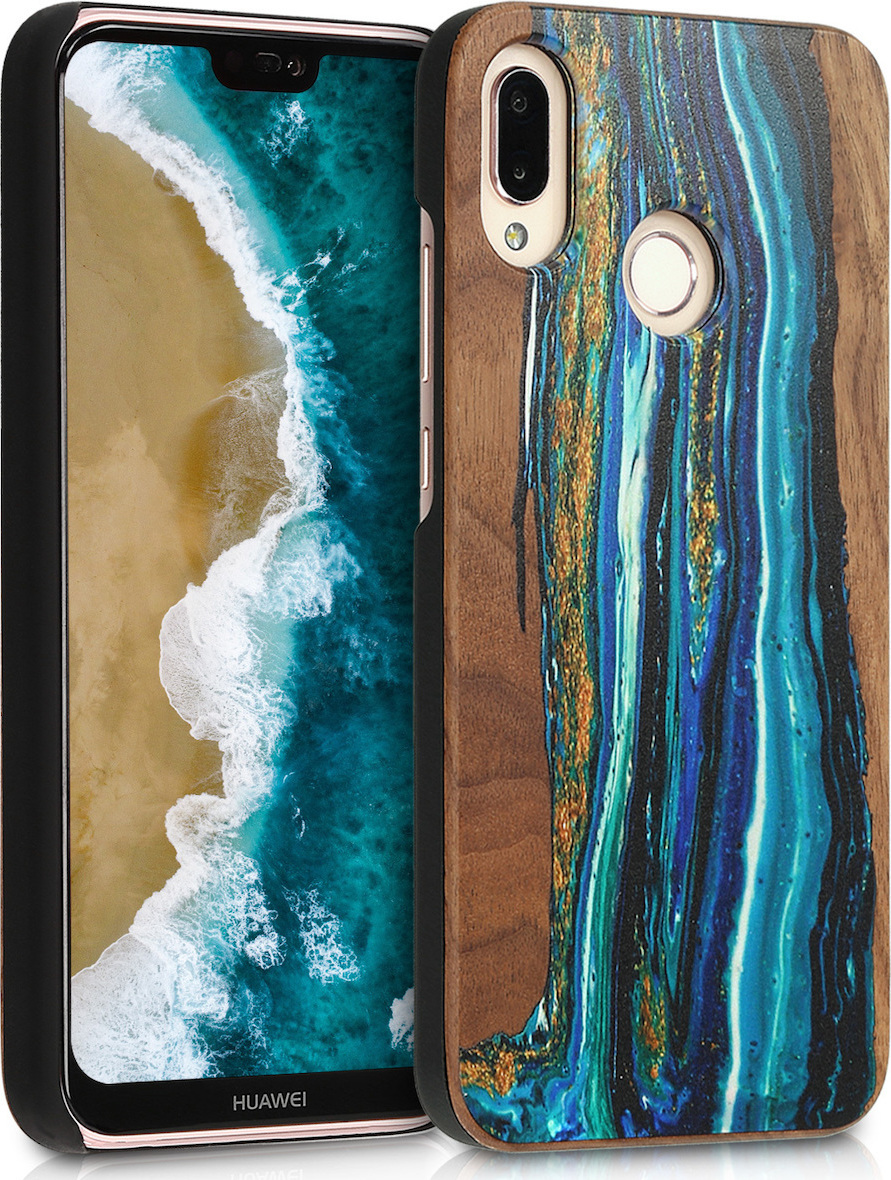 KWmobile Natural Solid Back Cover Ξύλινο (Huawei P20 Lite) Skroutz.gr