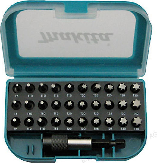 Makita Set 31 Biți Șurubelniță Torx Set Accesorii Torx Bit