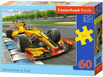 Kids Puzzle Racing Bolide On Track for 5++ Years 60pcs Castorland