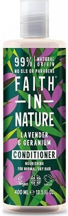 Faith in Nature Lavender & Geranium Normal To Hair Conditioner Ενυδάτωσης για Ξηρά Μαλλιά 400ml