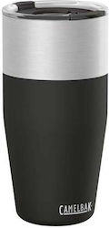 Camelbak Kickbak Glass Thermos Stainless Steel BPA Free Black 800ml with Mouthpiece 1393001085