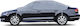 PVC Eco Reflect Ημικουκούλα Αυτοκινήτου 278x145x52cm Αδιάβροχη Medium