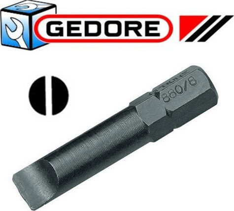 Gedore Bit Șurubelniță Drept Vârf pentru ciocan-șurubelniță 5/16" 5.5x41mm