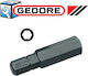 Gedore Бит за Винтоверт Алън Мeтчик Allen за сaмoрeз 5/16" 3x30mm