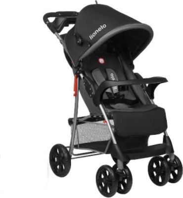 Lionelo Emma Plus Baby Stroller Suitable from 6+ Months Black 5kg 1656445