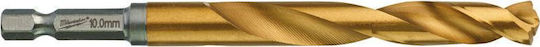 Milwaukee Shockwave Свредло Титаниева с Шестоъгълна Опашка 10x76mm