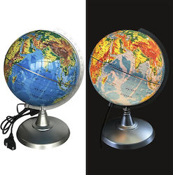 Justnote Beleuchteter Globus Mit Durchmesser 20cm Blau Justnote Beleuchteter Globus Mit Durchmesser 20cm Blau