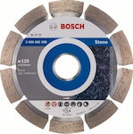 Bosch Διαμαντόδισκος Κοπής Standard for Stone 125mm 2608602598 1τμχ