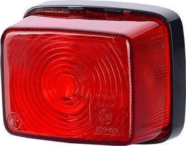 Horpol Lkw-Volumenlicht 12 / 24V - Rot K48-LO208-RED