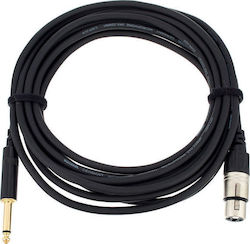 Cordial XLR female - 6.3mm male 5m CCM 5 FP