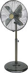 Mistral Plus Pedestal Fan 50W Diameter 40cm Gun Metal