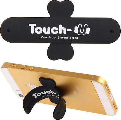 Touch-U Desk Stand for Mobile Phone in Black Colour