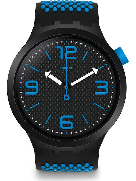 Swatch Big Bold Ανδρικό Ρολόι 47mm Μπαταρίας με...
