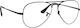 Ray Ban Aviator Metal Eyeglass Frame Black RB64...