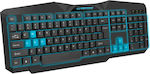 Esperanza Tirions Gaming Keyboard with Illuminated keys (US English)