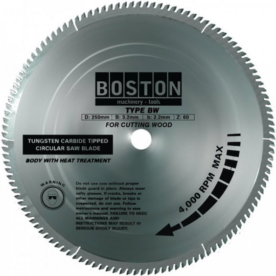 Boston Schneidscheibe Holz mit 72 Zähnen 300mm