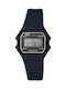 Q&Q Digital Watch with Black Rubber Strap