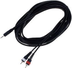The Sssnake 3,5 mm Male-RCA De Sex Masculin 6m YRK2060 The Sssnake 3,5 mm Male-RCA De Sex Masculin 6m YRK2060