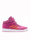 Altasport Mid Reamag Hireco Παιδικά Sneakers High με Σκρατς Hi Res Coral / Real Magenta / Cloud White