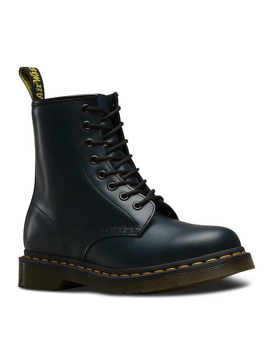 Dr. Martens 1460 Smooth Men's Leather Military Boots Navy Blue