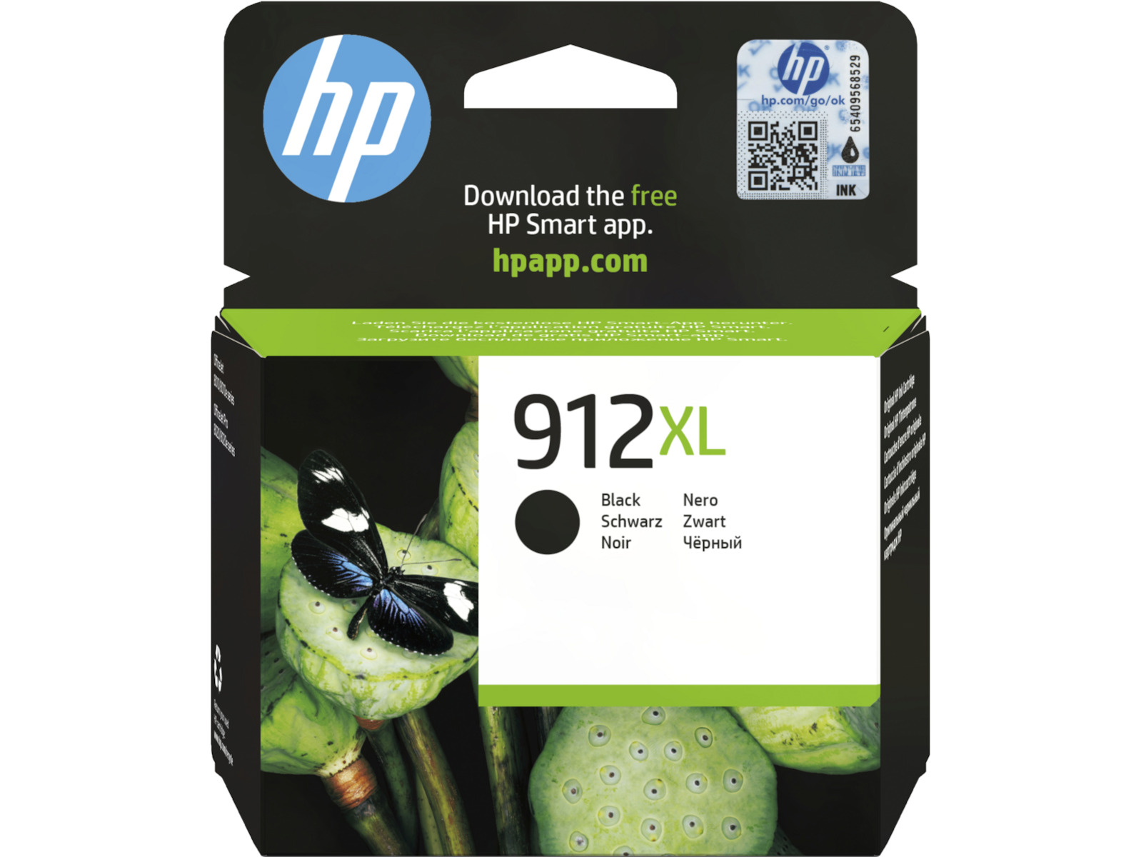HP 912XL Γνήσιο Μελάνι Εκτυπωτή InkJet Μαύρο () (3YL84AE)