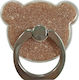 Teddy Bear Ring Holder Κινητού σε Χρυσό χρώμα