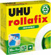 UHU Bandă Rollafix Invisible 19mm x 33m 1buc Alb