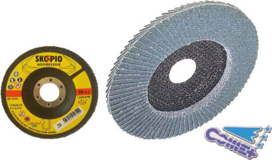 Toroflex Flap Disc Emery Cloth Skorpio-Comet Grit 40 115mm Grinding Disc Metal 115mm