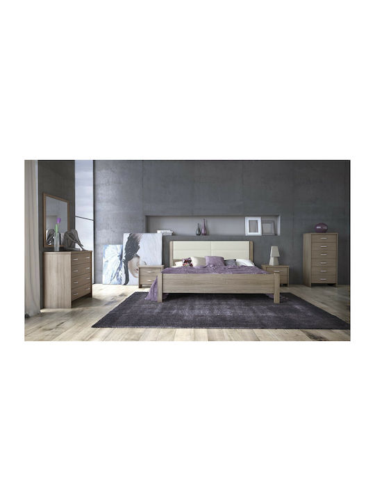 Schlafzimmermöbel-Set N45D Mokka Kopfteil Techn...