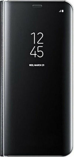 Hurtel Clear View Book Πλαστικό Μαύρο (Galaxy A10)