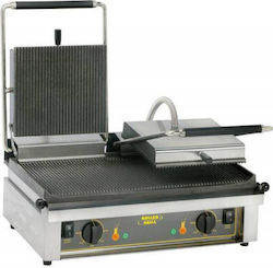 Roller Grill Επαγγελματική Τοστιέρα με Μαντεμένιες Ραβδωτές Επιφάνειες 4000W Majestic R