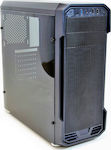 Supercase Styx ST06A Gaming Midi-Turm Computergehäuse Schwarz