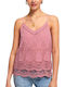 Superdry Amanda Women's Summer Blouse with Straps Pink