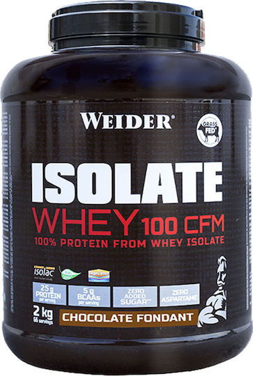 Weider Isolate Whey 100 CFM Protein Whey with Flavor Chocolate Fondant 2kg