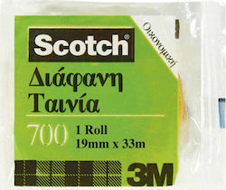 3M Tape Scotch Διάφανo 700 19mm x 33m