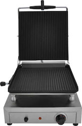 TzeTHan Τ407 Commercial Sandwich Maker with Cast iron Ribbed Top and Ribbed Bottom 2350W T407