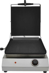 TzeTHan Τ307 ECO Commercial Sandwich Maker with Cast iron Ribbed Top and Ribbed Bottom 2350W