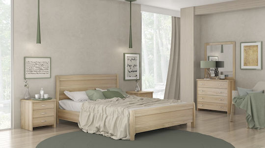 Schlafzimmer Set No 26 Latte 150x200cm 5Stück