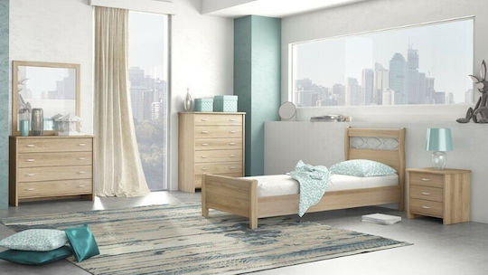 Σετ Комплект Спалня No 27 Latte 90x190бр 3бр